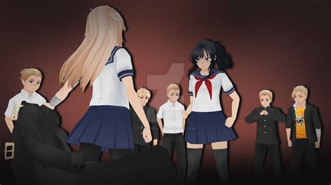 Osoro And Ayano Fight Render By Thatlogicalguy On Deviantart In 2022