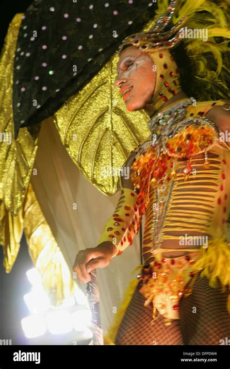 Drag Queen At Carnival Rio De Janeiro Stock Photo Alamy