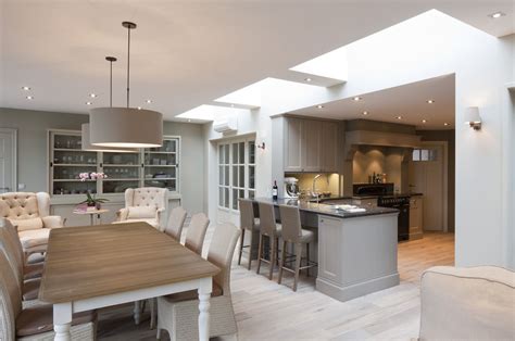 Lovely Open Plan Kitchendining Room Open Plan Kitchen Dining