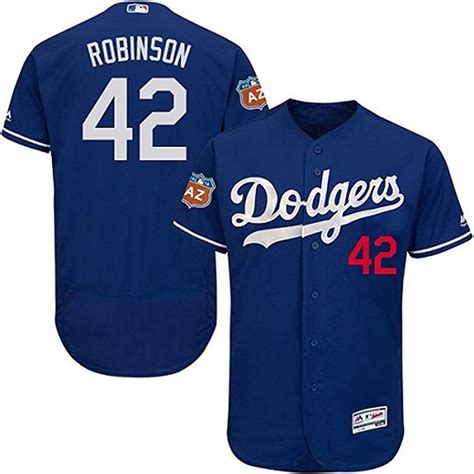 Los Angeles Dodgers 42 Mens Jackie Robinson Authentic Royal Blue