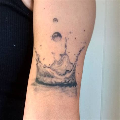 Tattoos And Art By Matt Hawkins Bubble Tattoo Water Drop Tattoo