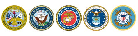 Armed Services Logos Go Full Time Rving