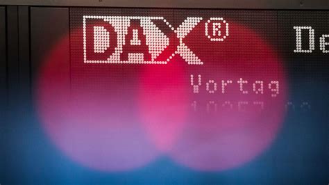 Hohe Gewinne der DAX Konzerne Aktionären winken Rekord Dividenden