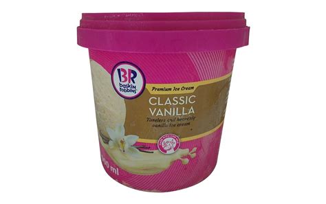 Baskin Robbins Premium Ice Cream Classic Vanilla Pack Millilitre Gotochef