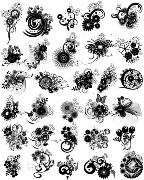 50 Floral Vectors Pack For Graphic Designers Dotcave