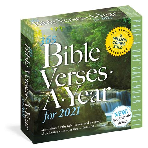 Bible Verses Desk Calendar