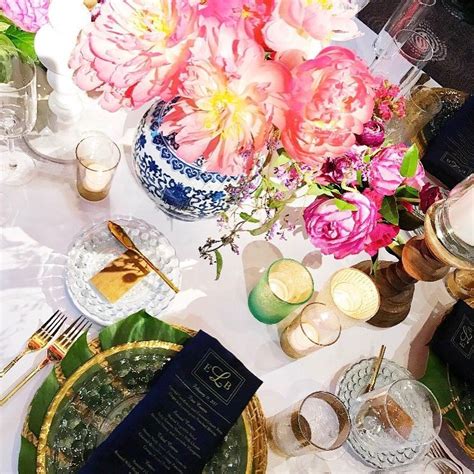 How Amazing Is This Vibrant Tablescape From Hmrdesigns A Perfect
