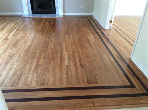 Wood Floor Border Inlay Wc Floors Wood Floor Design Wood Floor