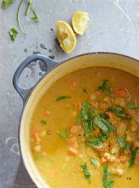 Reviewed by our expert panel. Moroccan Chickpea and Vegetable Soup — Rebecca Katz