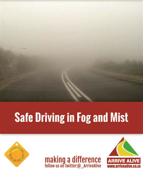 5 Safety Tips When Driving In Fog Road Safety Blog