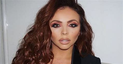 X Factor S Jesy Nelson Lets Cleavage Reign Supreme In Plunging Jacket Daily Star
