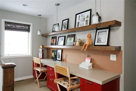 Our desk shelf system brings clarity and intention to your workspace. Floating shelves above desk kids contemporary with ...