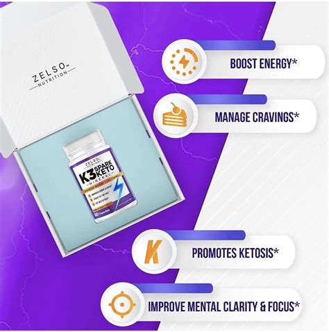 Spark Keto K3 Mineral Pills Advanced Weight Loss Formula By Zelson Nutrition Ebay