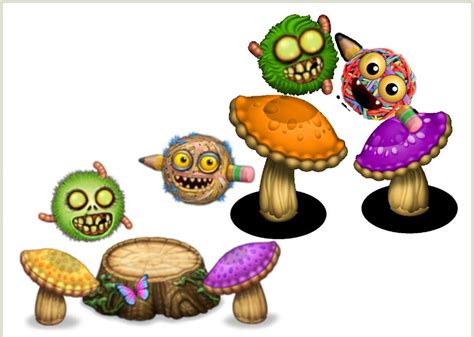 Rare My Singing Monsters Coloring Pages Rainbow Color Monsters