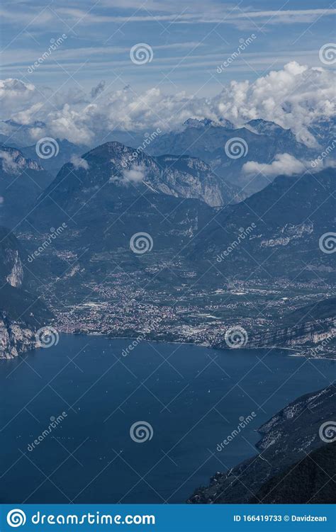 Drone Garda Lake Monte Baldo Stock Photos Free And Royalty Free Stock