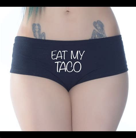 Eat My Taco Booty Short Cartel Ink