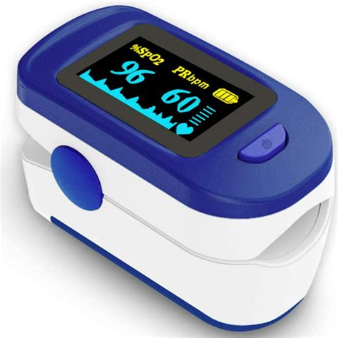 Pulse Oximeter Fingertip Pulse Oximeter Blood Oxygen Saturation Monitor