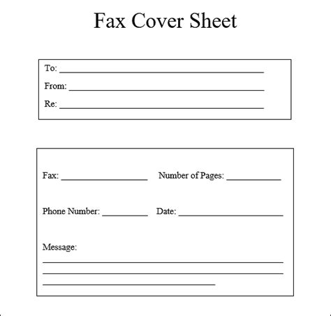 How To Create Fax Cover Sheet Template And Fill Out It Fax Cover Sheet Cover Sheet Template