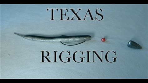How To Texas Rig Soft Plastic Lures Youtube