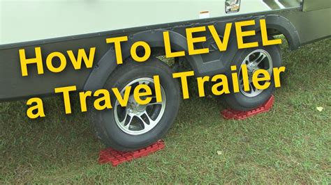 How to level your rv easily every time can be quick and efficient. RV 101® - How To Level a Travel Trailer - YouTube
