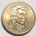 2008 D Presidential Dollars : James Monroe Golden Dollar ETS V2P11R4 ...
