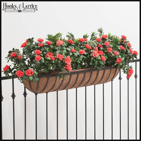 These wooden frames come in different sizes too. 25 Ideas of Garden Planter Hanging Over Balcony Railings
