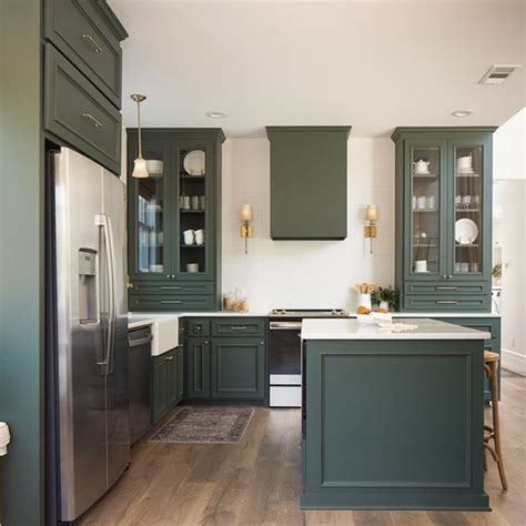 Farrow And Ball • Instagram Cabinet Colors Green Kitchen Cabinets