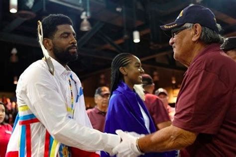 It all started when rapper, the game. Kyrie Irving spent a day with his mother's Standing Rock Sioux tribe. Now, his name is 'Little ...