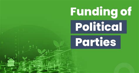 Funding Of Political Parties In India