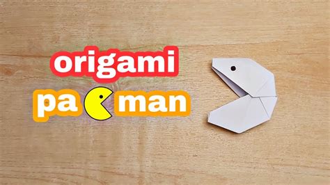 Origami Na Pacman Madali Lang Gawin Pacman For Kids Tutorial Youtube