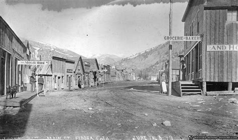 Eldora Colorado Western Mining History
