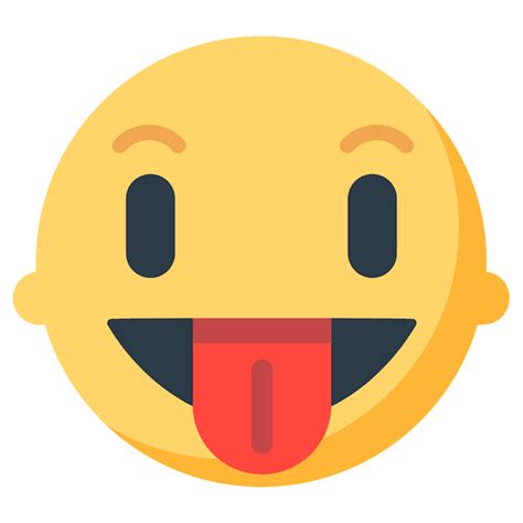 Face With Tongue Emoji Clipart Free Download Transparent Png Creazilla