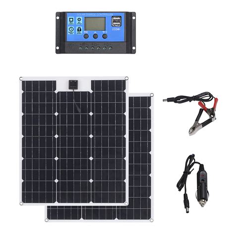 Buy Fesjoy Solar Charge Controller 2 Pack 60w Dc 5v18v Flexible Solar