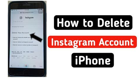 Jan 04, 2020 · instagram allows you to deactivate your account using a web browser. How to Delete Instagram Account On iPhone 2020 - YouTube