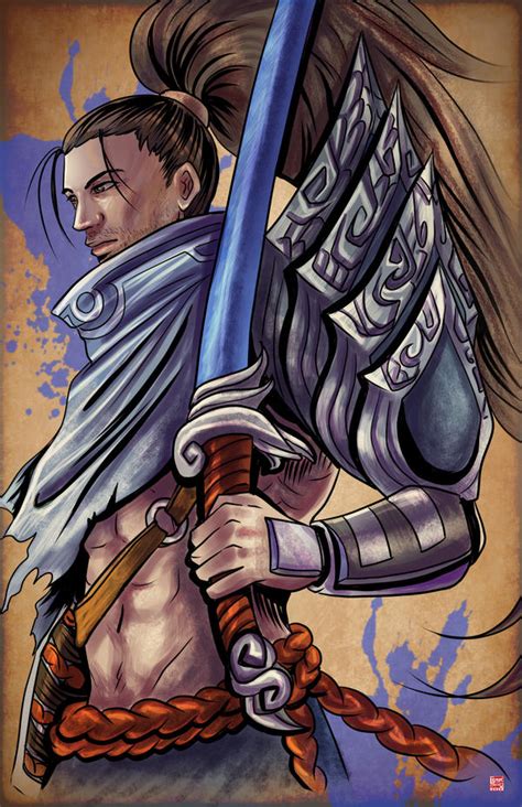 League Of Legends Yasuo By Tyrinecarver On Deviantart