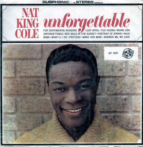 Nat King Cole Unforgettable 1967 Red Vinyl Discogs