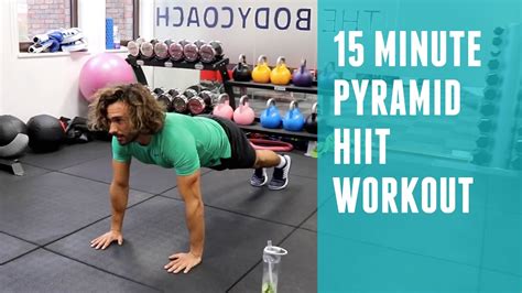 15 Minute Pyramid HIIT Workout The Body Coach YouTube