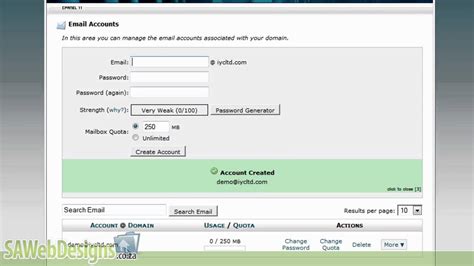 How To Set Up Webmail On Your Cpanel Account Youtube