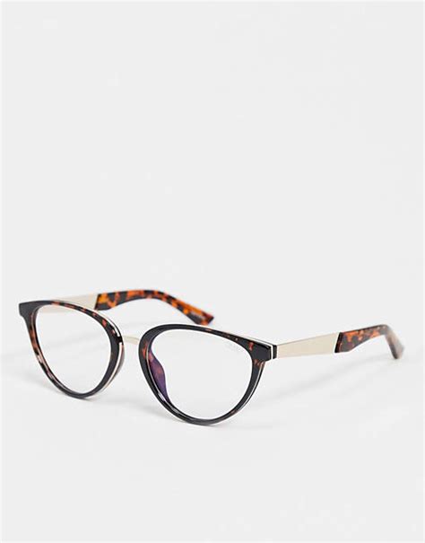 Quay Australia Rumours Blue Light Glasses In Tortoise Asos