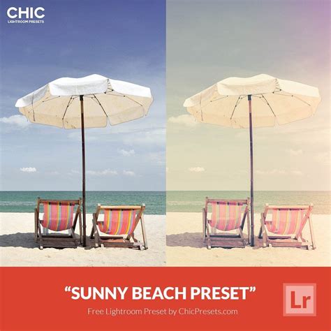 179 free lightroom presets for photo editing! Free Lightroom Preset Sunny Beach - Download Now!
