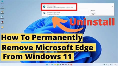 Remove Edge From Windows