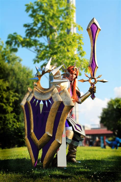 Leona League Of Legends Cosplay By Lauracraftcosplay On Deviantart