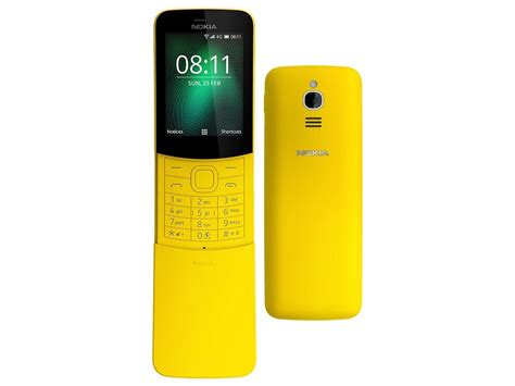 Nokia 8110 4g 2018 Dual Sim 4gb No Cdma Gsm Only Factory Unlocked