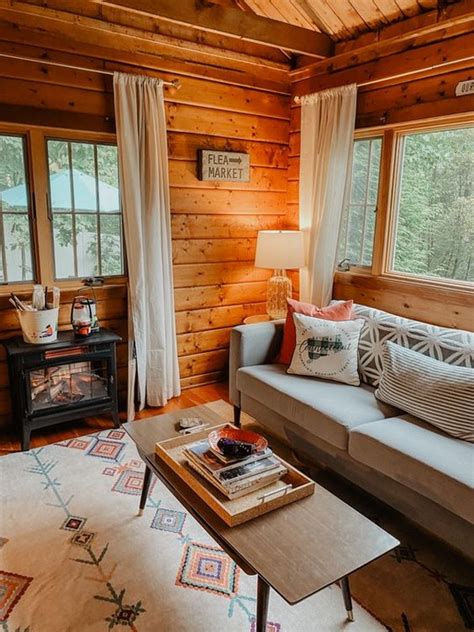 20 Rustic And Cozy Boho Cabin Makeover On A Budget Decomagz