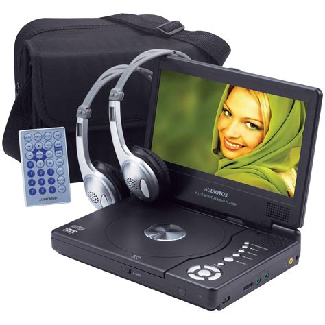 Audiovox D1809pk 8 Slim Line Portable Dvd Player D1809pk