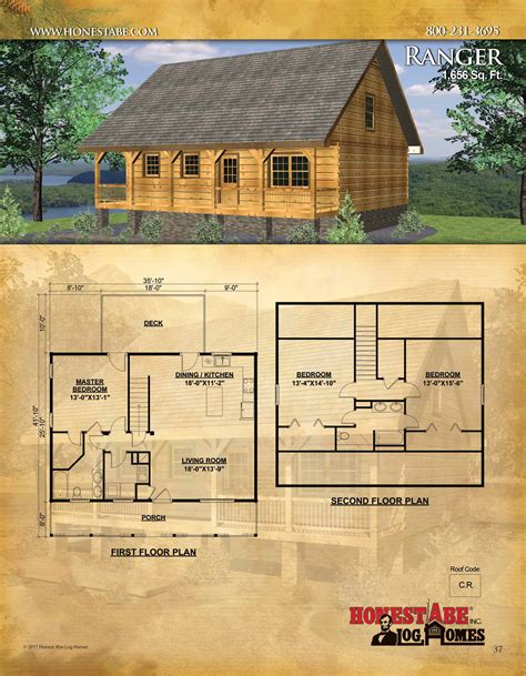 Small One Story Log Cabin Floor Plans Viewfloor Co