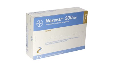 Nexavar 200 Mg 112 Comprimidos Recubiertos Farmacéuticos