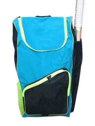 Polyester Plain Zipper Cricket Kit Bag Size 27x15x10inch At Rs 2200