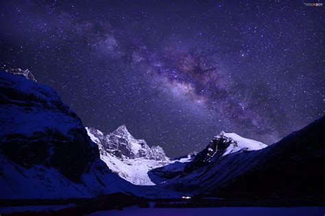 Himalayas Night At Everest Region By Jkboy Jatenipat