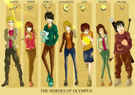 The Seven Percy Jackson Percy Jackson Fanart Heróis Do Olimpo